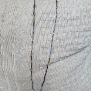 Chan Luu long natural stone necklace
